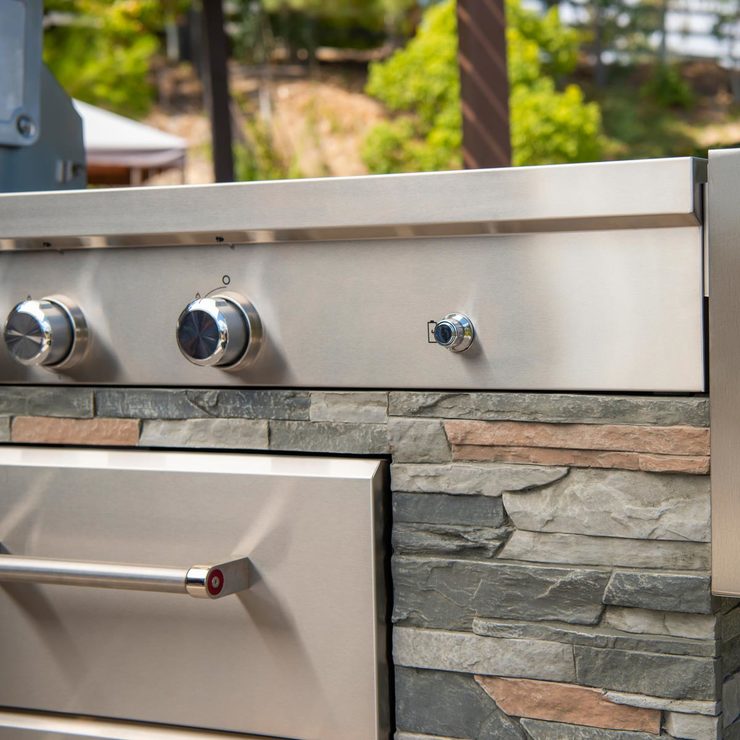 KitchenAid 9 Burner Island Gas Barbecue Grill + Cover Costco UK