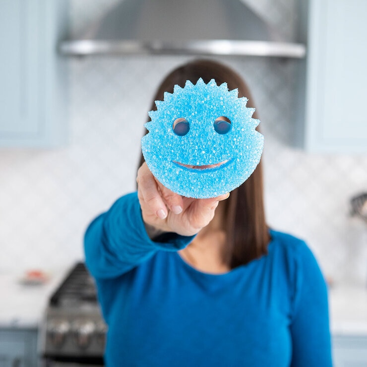 Scrub Daddy FlexTexture Scrubber face shape