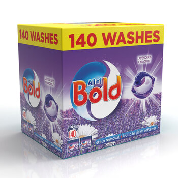 Bold All in One Pods, 140 Wash