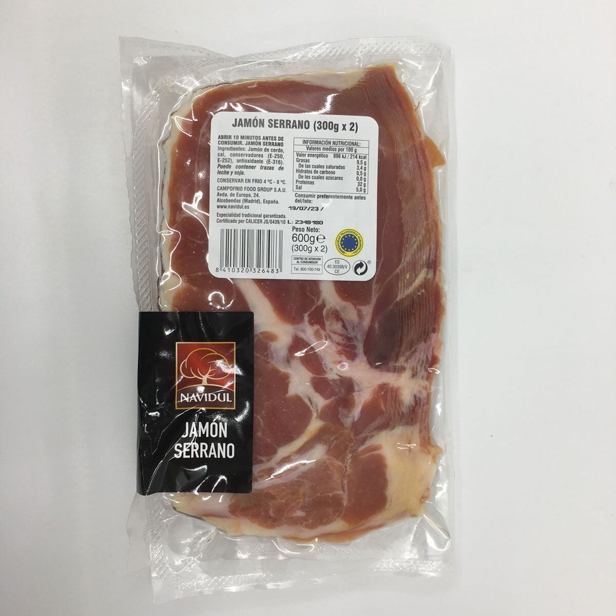Navidul Serrano Ham, 2 x 300g