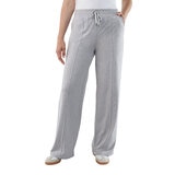 Kirkland Signature Women's Pintuck Lounge Pant in Grey