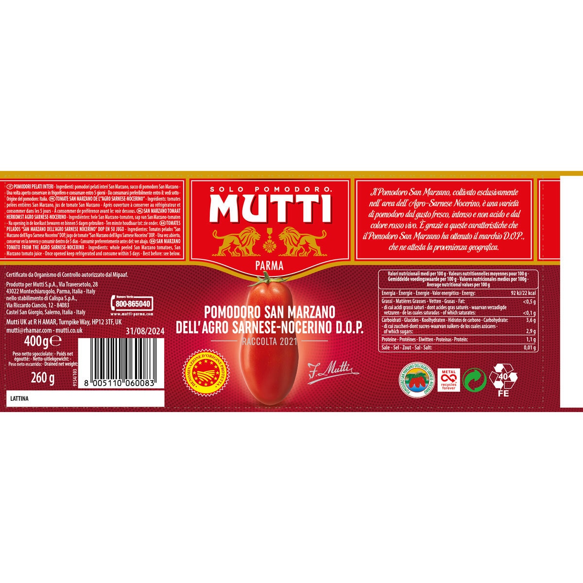 Nutritional Information