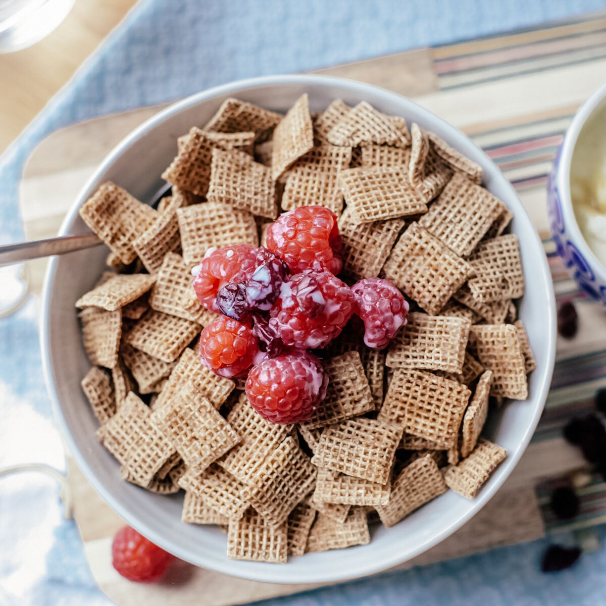 Shreddies in a Bowl