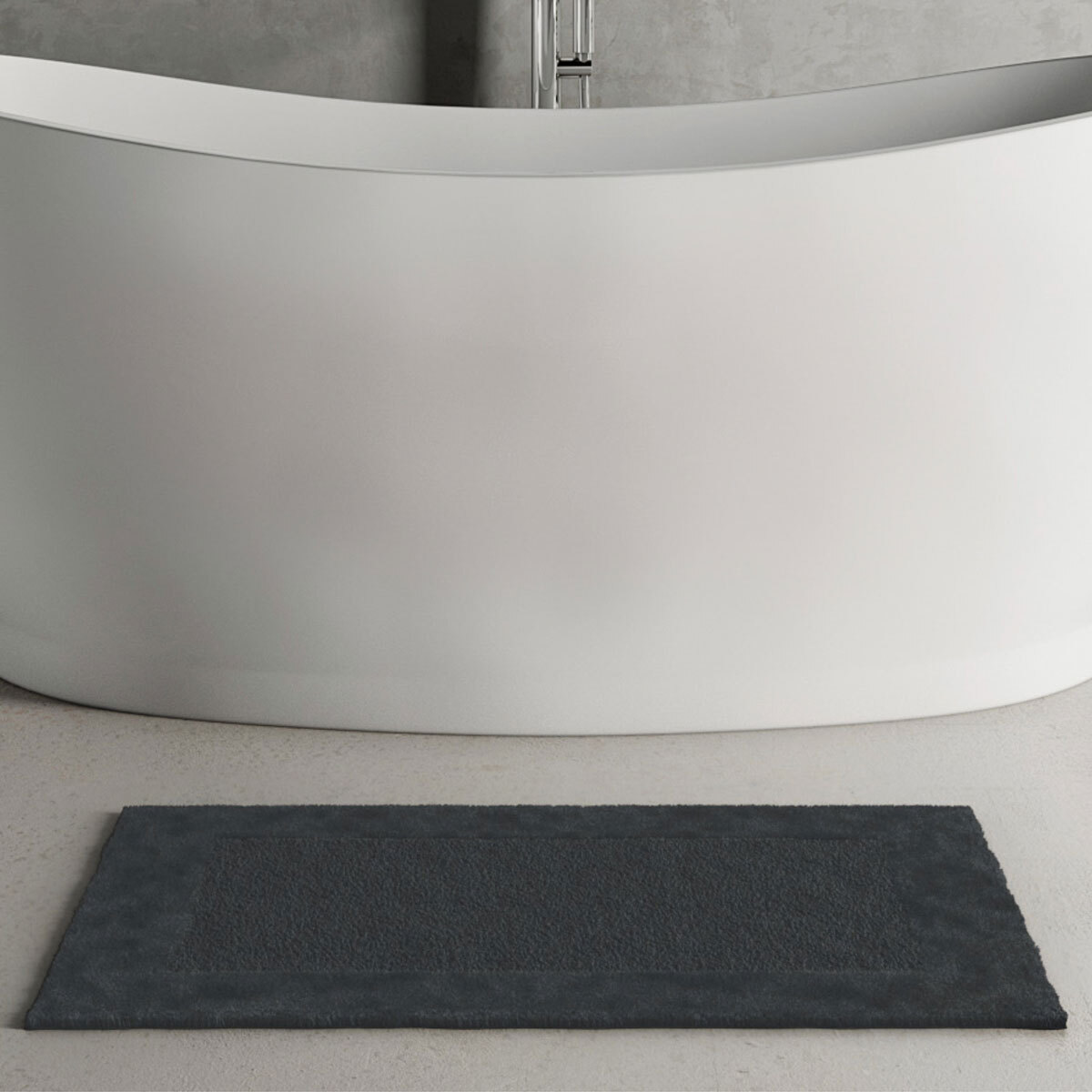 Panda Bamboo Bath Rug in 4 Colours