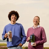 Lifestyle image of model holding Ninja BlendBoss 710ml Travel Tumbler Lifestyle image of model holding Ninja BlendBoss 710ml Travel Tumbler