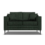 Aspen Velvet 2 Seater Sofa, Green