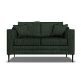 Aspen Velvet 2 Seater Sofa, Green