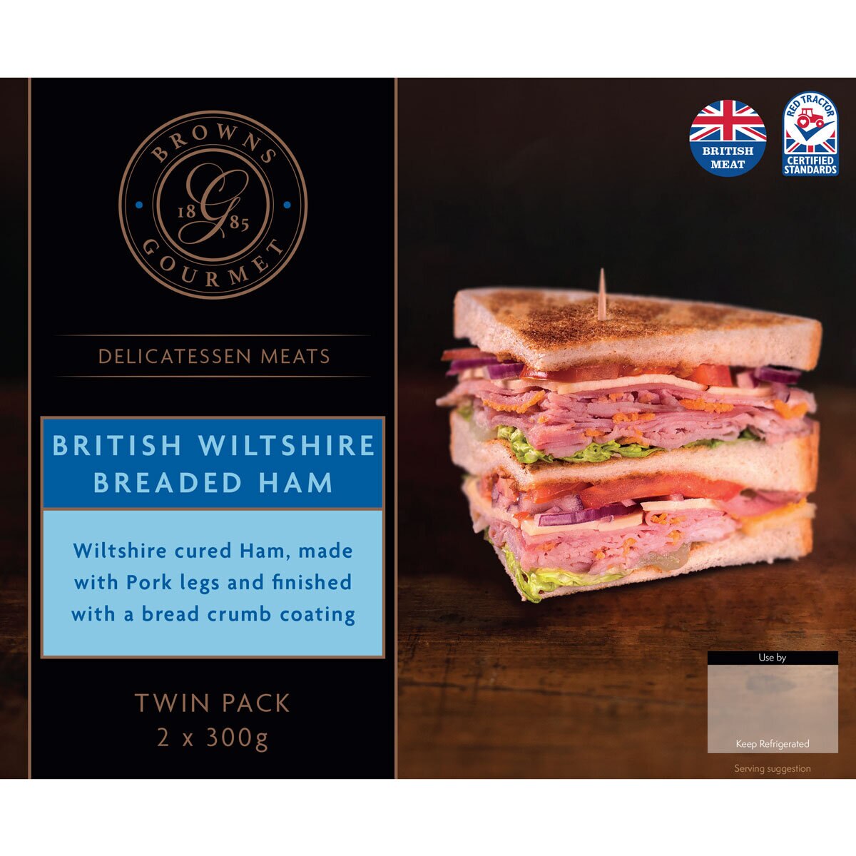 British Wiltshire Breaded Ham