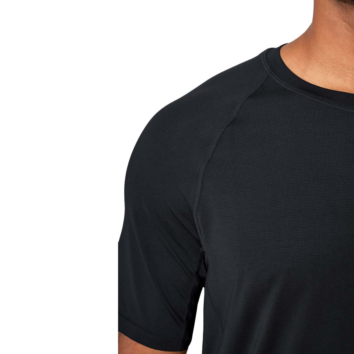 Mondetta Men's Active Tee 2 Pack Black