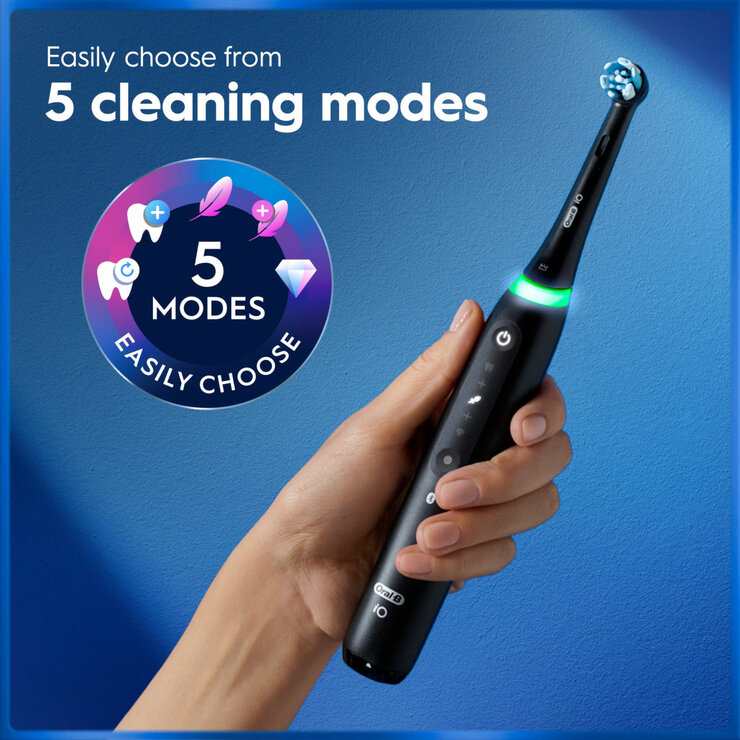 Lifestyle image of 5 cleaning modes Lifestyle image of 5 cleaning modes