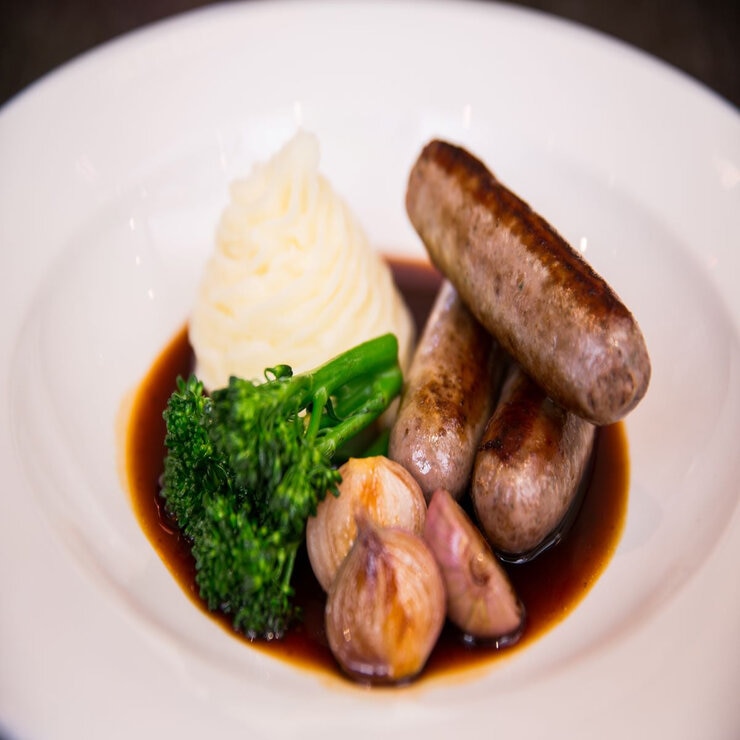 Venison Sausages and Mash Venison Sausages and Mash
