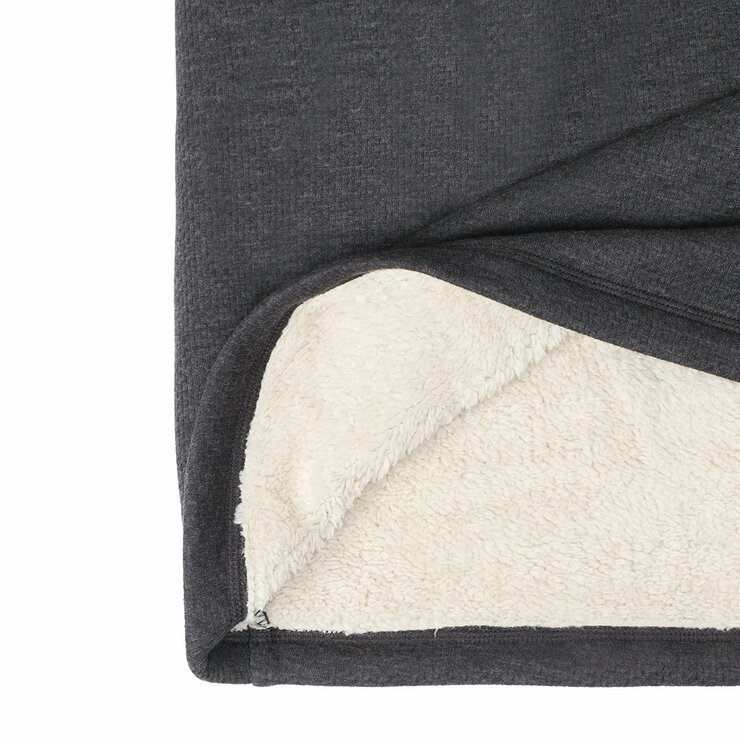 BC Clothing Men's Waffle Crew Sweater in Charcoal BC Clothing Men's Waffle Crew Sweater in Charcoal