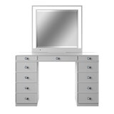 Tresanti VANITY TABLE WITH LED LIGHTED MIRROR