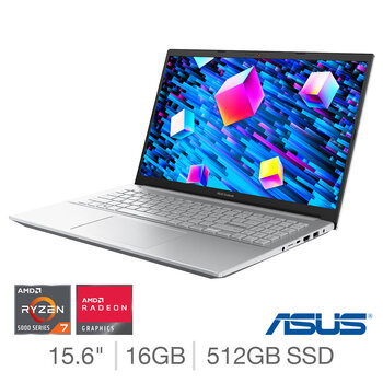 ASUS VivoBook, AMD Ryzen 7, 16GB RAM, 512GB SSD, 15.6 Inch OLED Laptop, M3500QA-L1192W