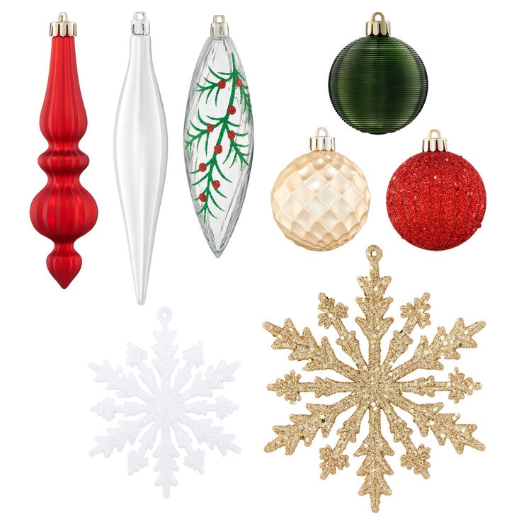 Buy 78 pack Ornaments Red/Green Item Image at costco.co.uk Buy 78 pack Ornaments Red/Green Item Image at costco.co.uk