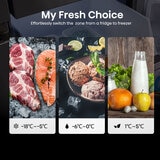 Hisense RQ758N4SWSE, Pureflat Multi Door Fridge Freezer, E Rated in Silver