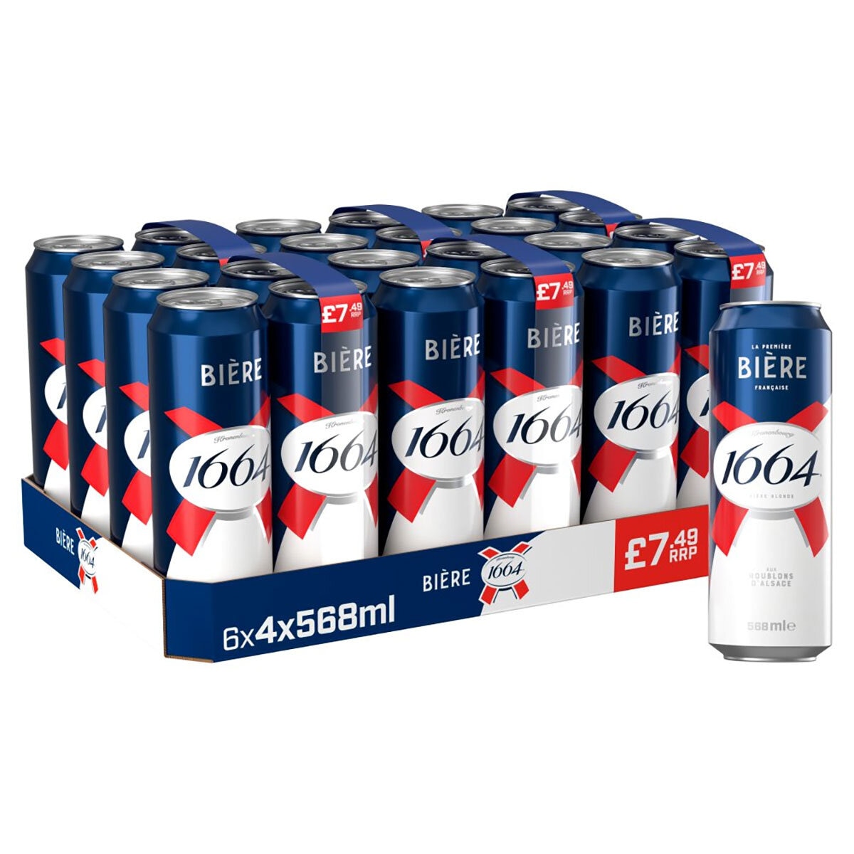 Kronenbourg 1664 Birre, 6 x 4 x 568ml