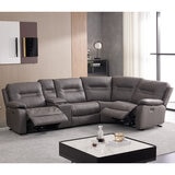 Jackson Grey Fabric Power Reclining Corner Sofa