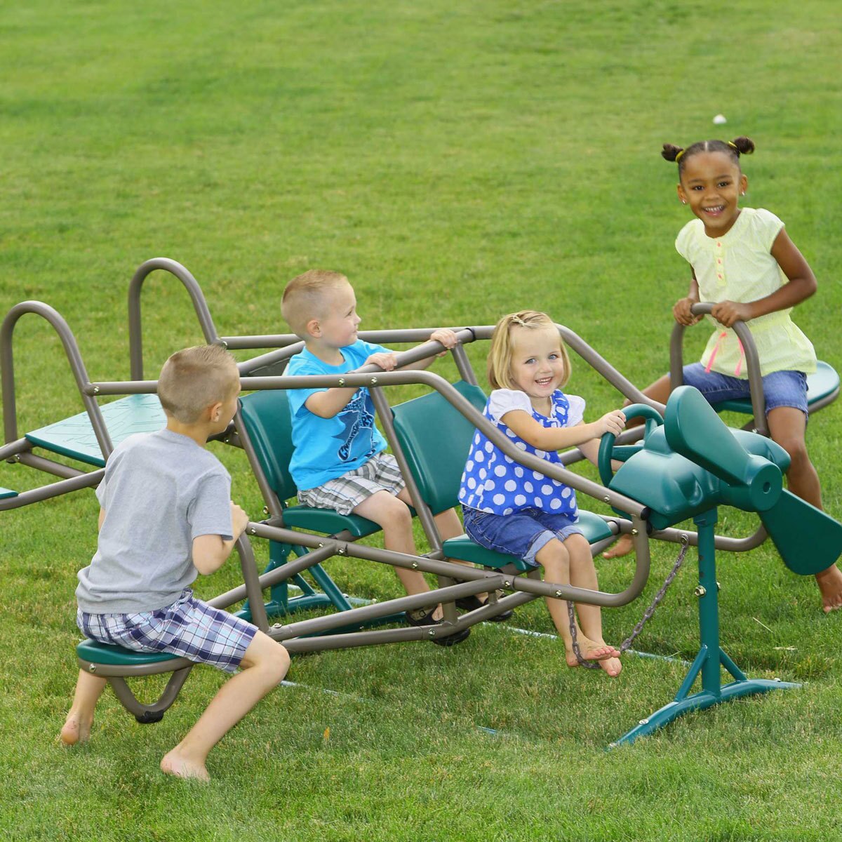 Lifetime Ace Flyer Airplane Teeter Totter SeeSaw in 2 Colours (3