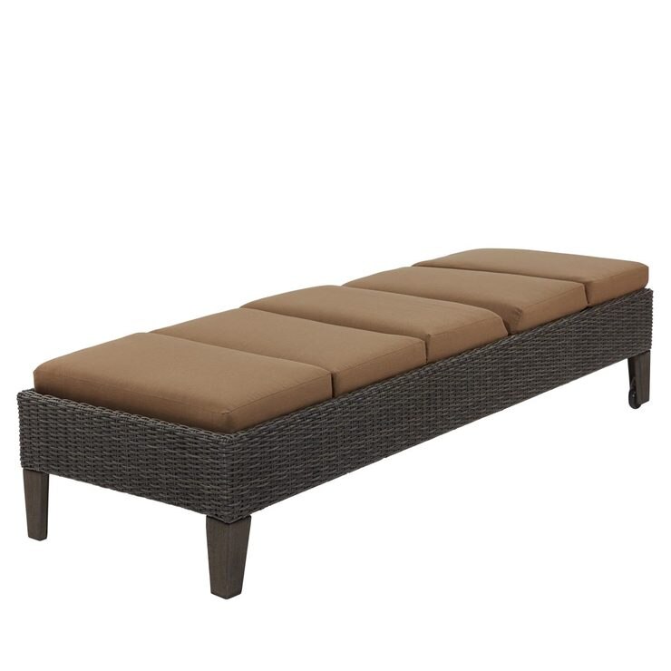 Agio Eldorado Woven Chaise Lounger Costco UK