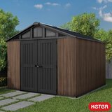 Keter Summit Rosewood 10ft x 11ft 6" (3 x 3.5m) Storage Shed