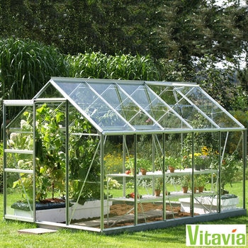 Vitavia Vermont 6200 6ft 2" x 10ft 4" (2 x 3.2 m) Greenhouse Package