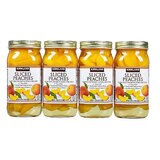 Kirkland Signature Sliced Peaches in Extra Light Syrup, 4 x 680g