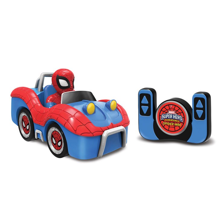 marvel super hero adventures spider man remote control car