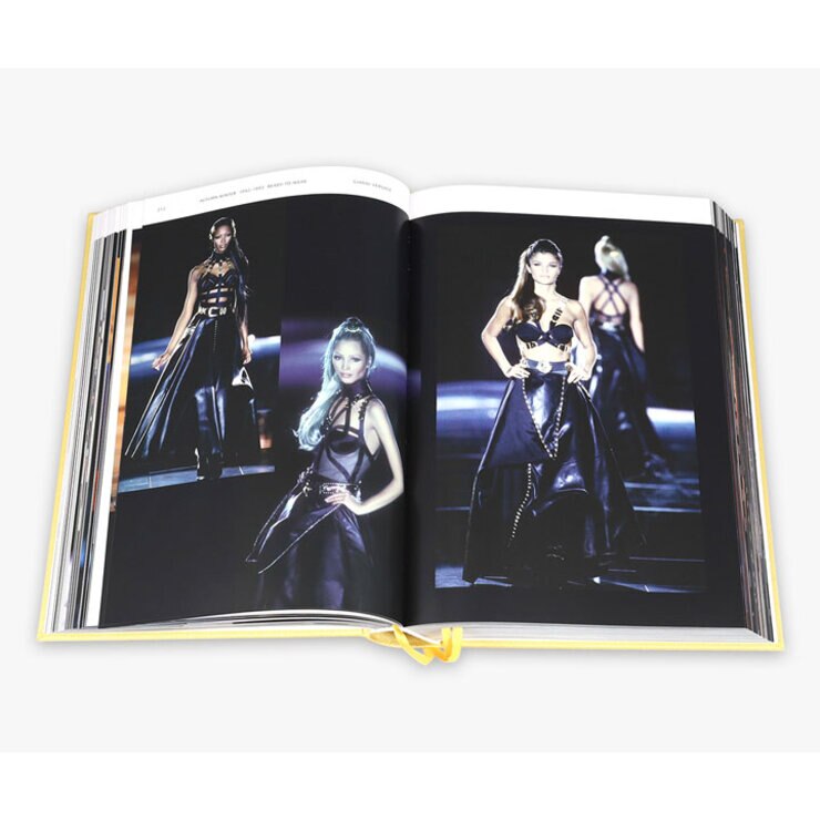 Versace page spread