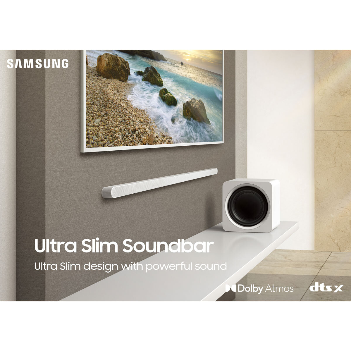 Buy Samsung HW-S800B, 3.1.2 Ch, XW, Soundbar and Wireless Subwoofer with Bluetooth and DTS:X HW-S800B/XU at costco.co.uk