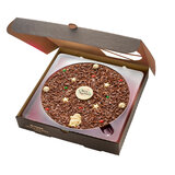 The Gourmet Chocolate Pizza Company - Personalised Merry Christmas Pizza, 10 Inches