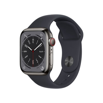 Apple Watch Series 8 GPS + Cellular, 41mm Stainless Steel Case
