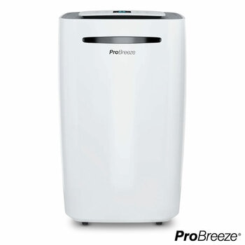 Pro Breeze 20L Dehumidifier with Laundry Mode & Smart App Control, PB-D-08W-W-UK