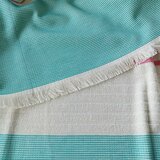 Made in Portugal 100% Cotton Blue & Pink Beach Towel Made in Portugal 100% Cotton Blue & Pink Beach Towel