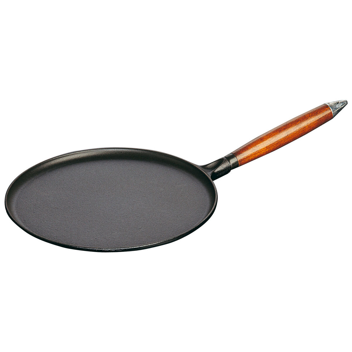 Staub Cast Iron 28cm Black Pancake Pan