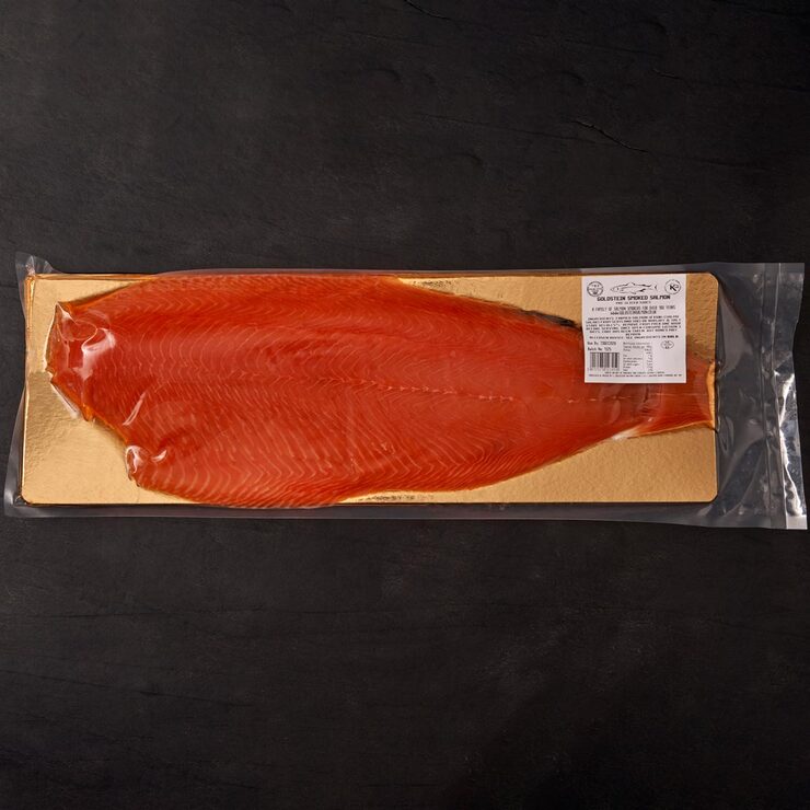 Goldstein Long Sliced Smoked Salmon Side, 1kg Goldstein Long Sliced Smoked Salmon Side, 1kg