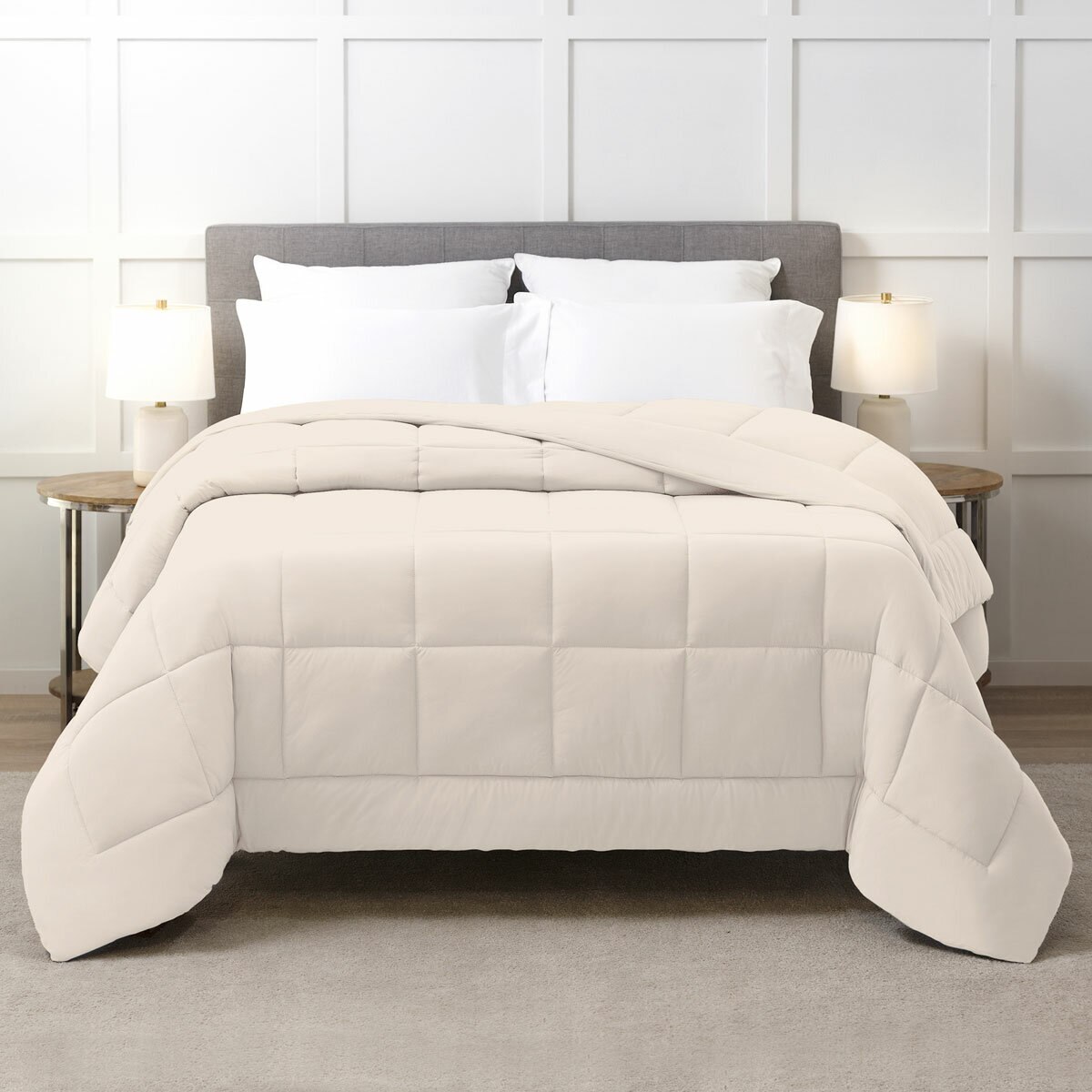 Below Zero Cream Cooling Comforter, 229 x 249 cm Below Zero Cream Cooling Comforter, 229 x 249 cm