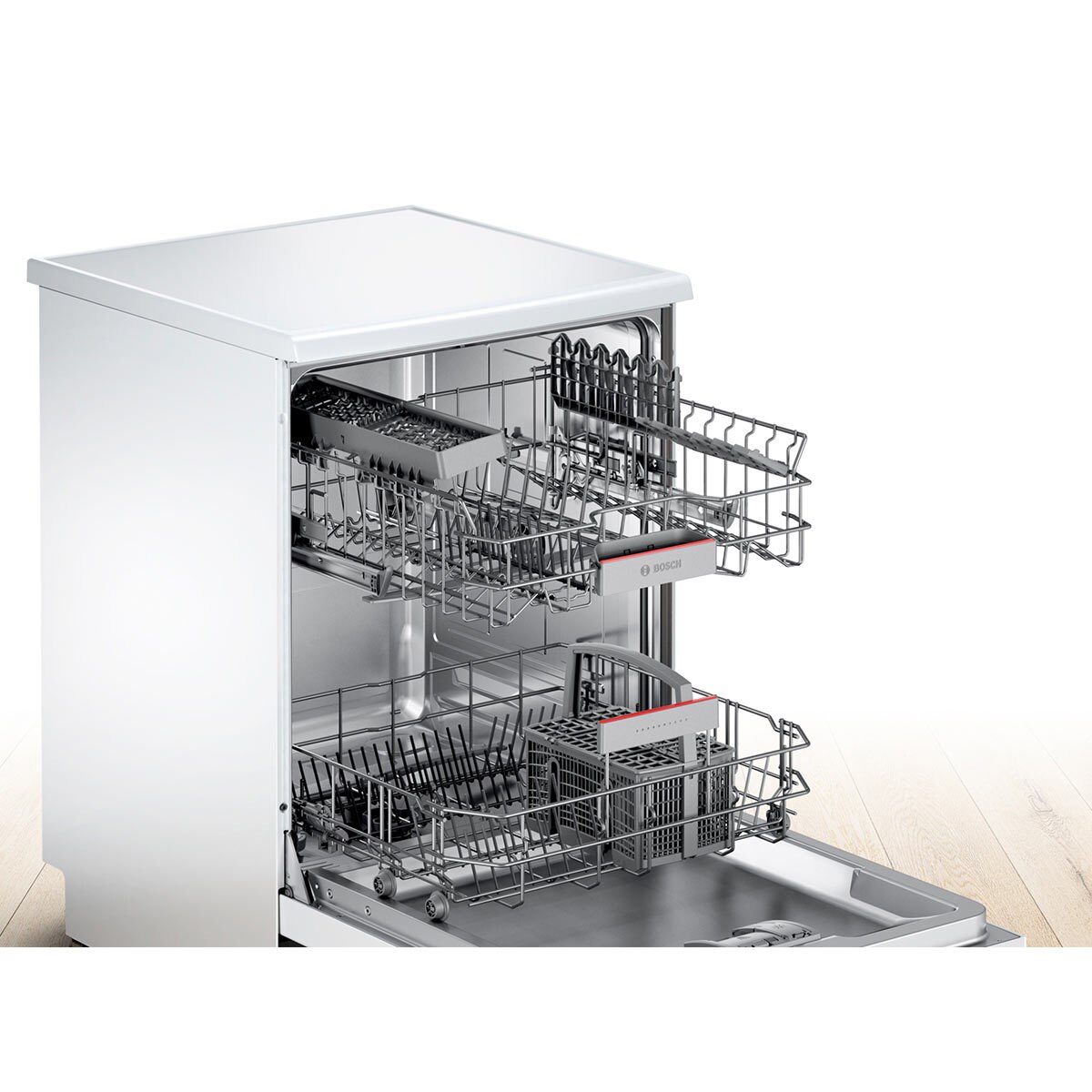 Bosch SMS46IW10G, 13 Place Settings Dishwasher A++ Rating in White