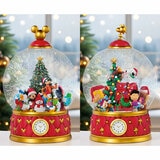 Christmas Snow Globe With Glitter And LED Lights Christmas Snow Globe With Glitter And LED Lights