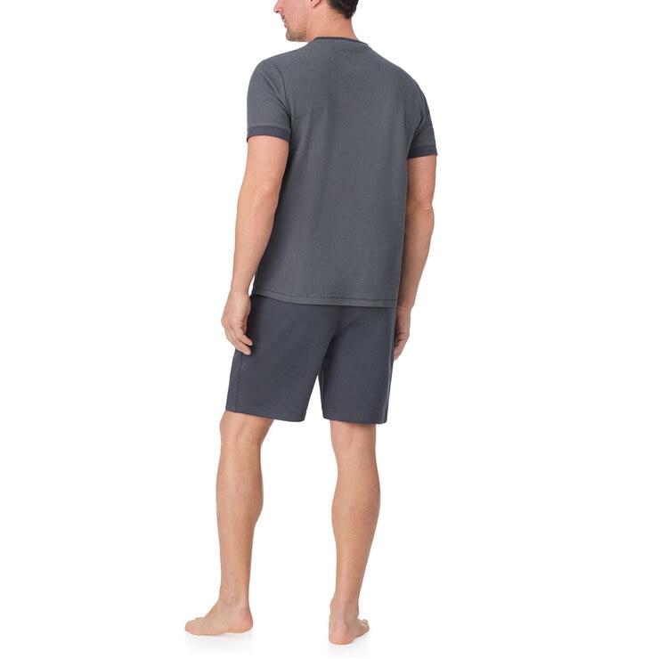 Tommy Bahama Men's Knit Lounge Set in Charcoal