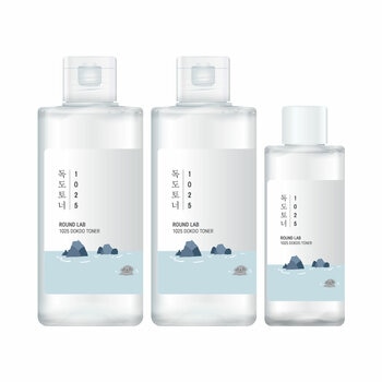 Round Lab 1025 Dokdo Toner, 2 x 200ml + 100ml