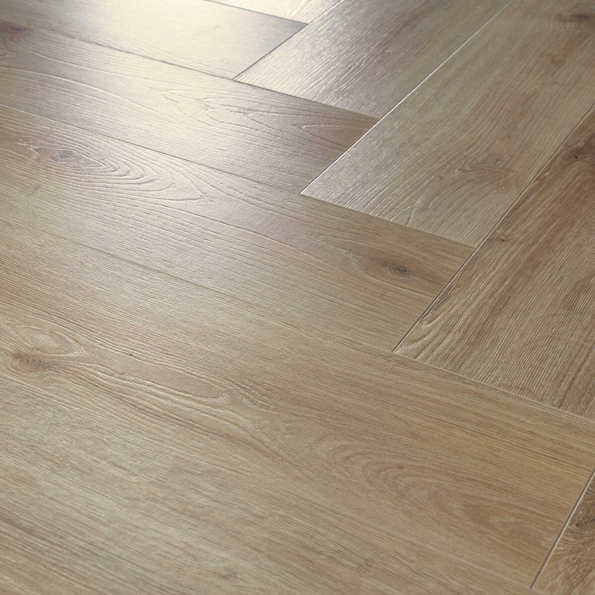 Golden Select Juliet (Oak) Splash Shield AC5 Laminate Herringbone Flooring - 1.179² Per Pack