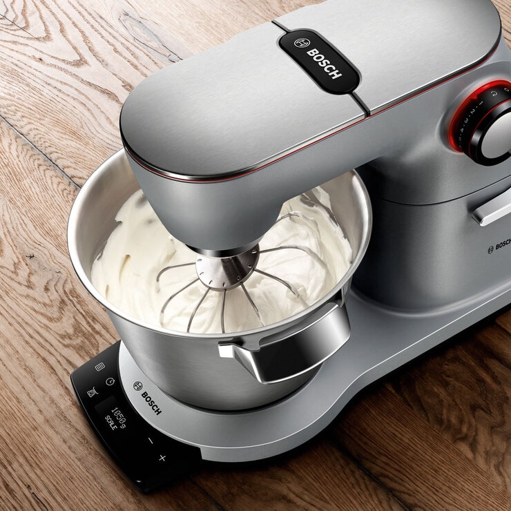 Bosch OptiMUM 1500W Kitchen Stand Mixer in Stainless Steel, MUM9GX5S21