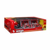 1:43 Formula 1 Deluxe Paddock Set - Ferrari (6+ Years)
