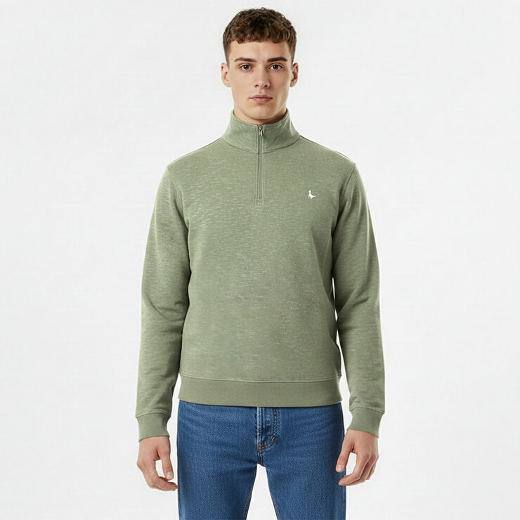 Jack Wills Men's 1/4 Zip Jumper Jack Wills Men's 1/4 Zip Jumper