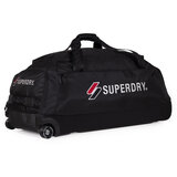 Superdry 30" (77cm) Wheeled Holdall in Black