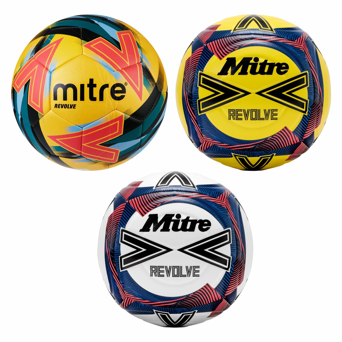 Mitre Revolve Football Size 5 in 3 Colours
