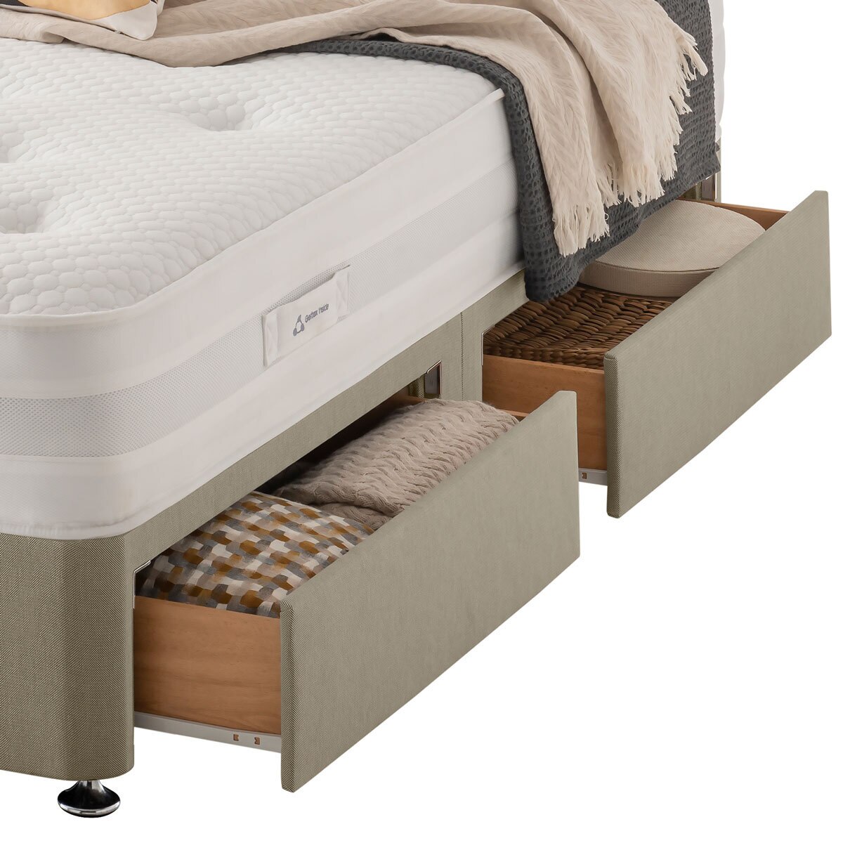 Silentnight Geltex 1000 Mattress & Divan Set King Size
