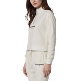 Aeropostale Ladies 1/4 Zip in Cream