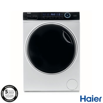 Haier I-Pro 7 Series WiFi Connected HW100-B14979U1, 10kg, 1400rpm Washing Machine, A Rated in White